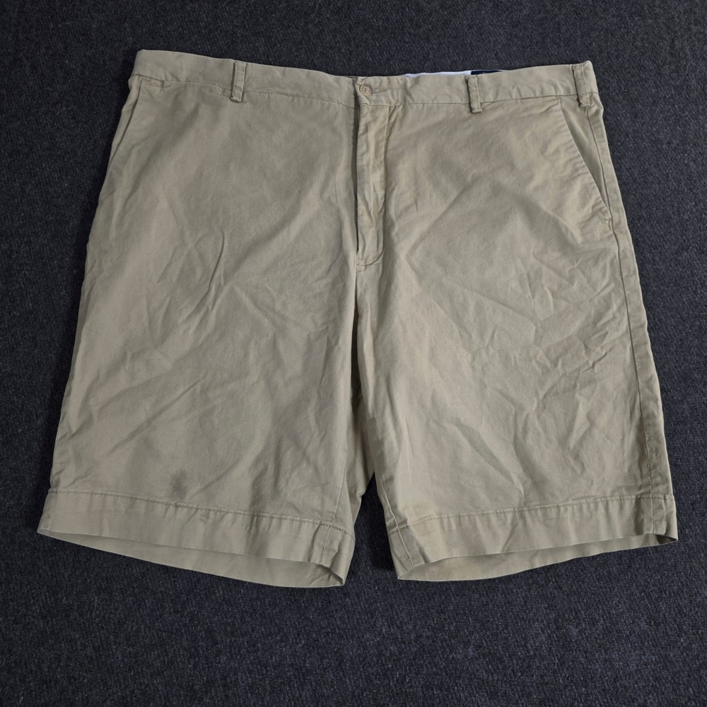 Polo Ralph Lauren Mens Khaki Stretch Classic Fit Chino Shorts‎ Size 44T